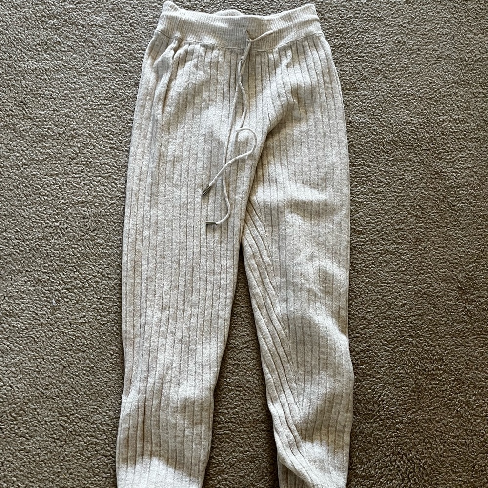 Tan boutique joggers